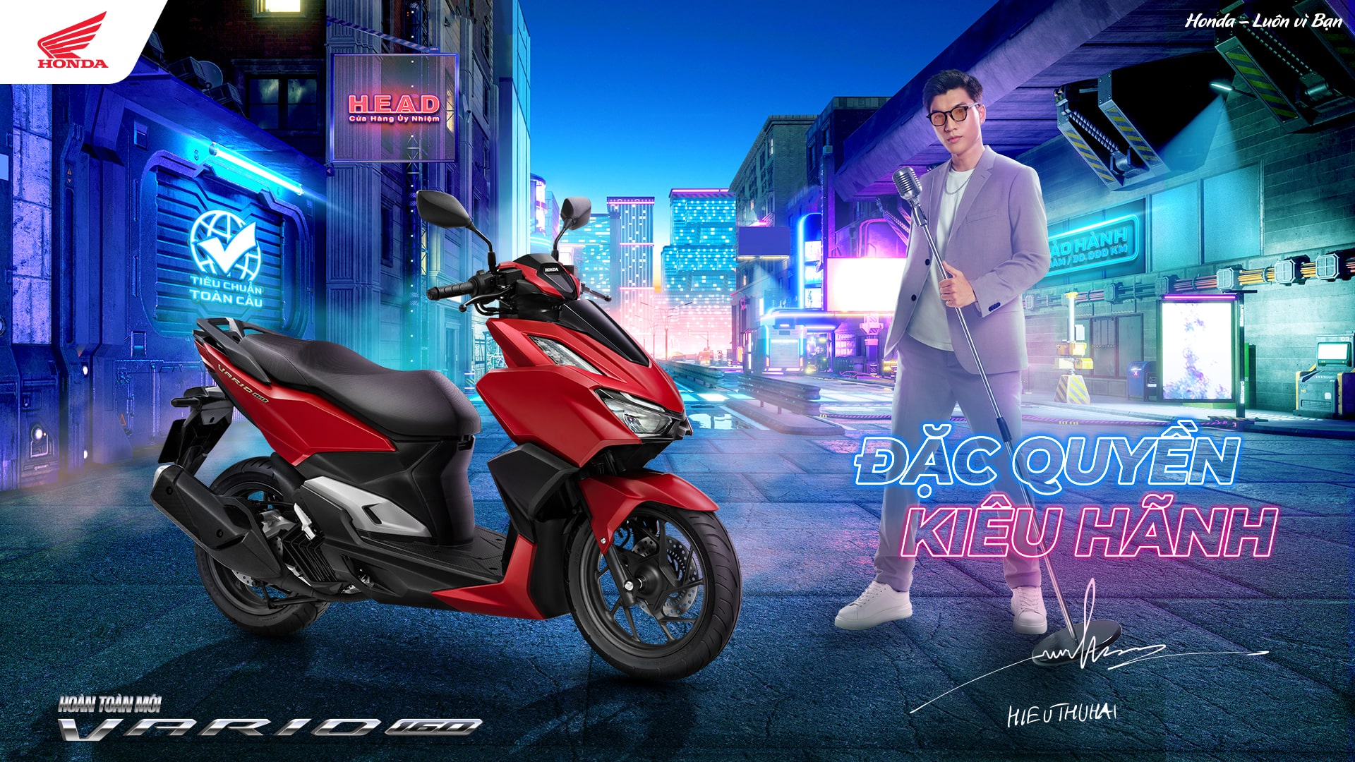 Launching Vario 160